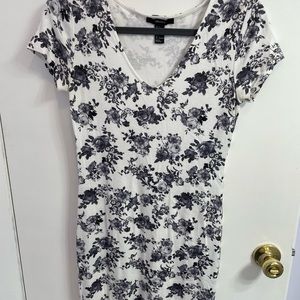 Bodycon floral dress